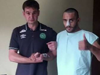 Chapecoense crash survivor Ala...